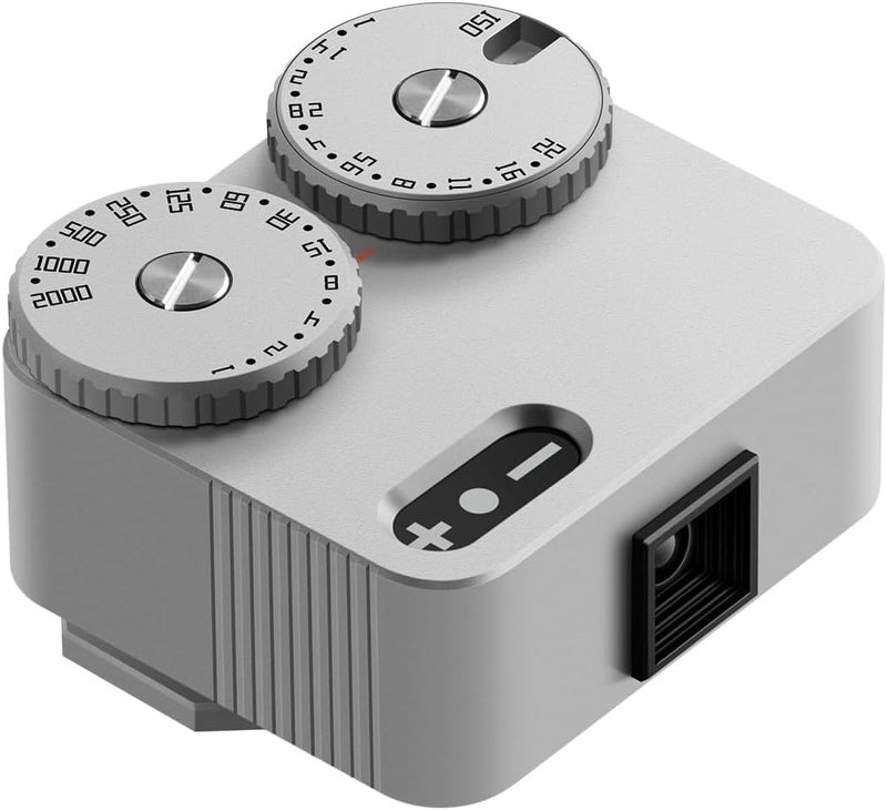 TTArtisan Light Meter II, Real-time Metering Tool, Two Dial to Adjust ISO, Aperture and Shutter Speed, for Older Leicas and Similar Rangefinder Cameras(Silver) - Image 1
